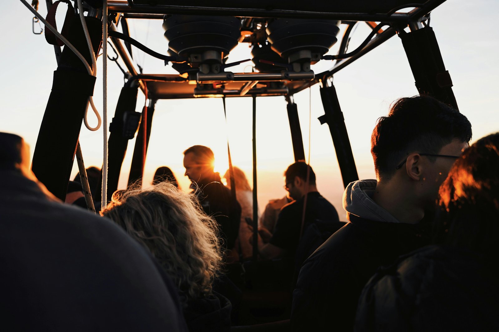 Business team at airport